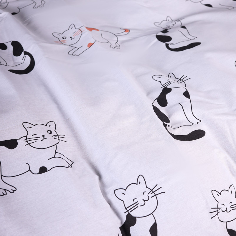 Пододеяльник Ranforce Elite 17-0936 Line Art Cats - 3