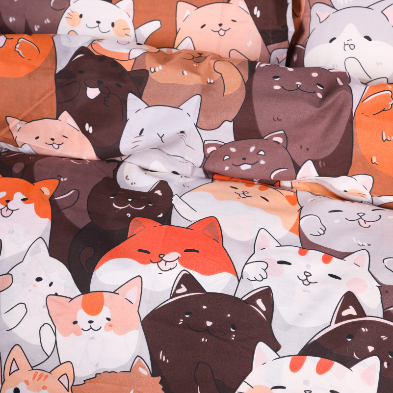 Комплект постельного белья  Ranforce Elite 17-0838 Kitty's Calm - 2