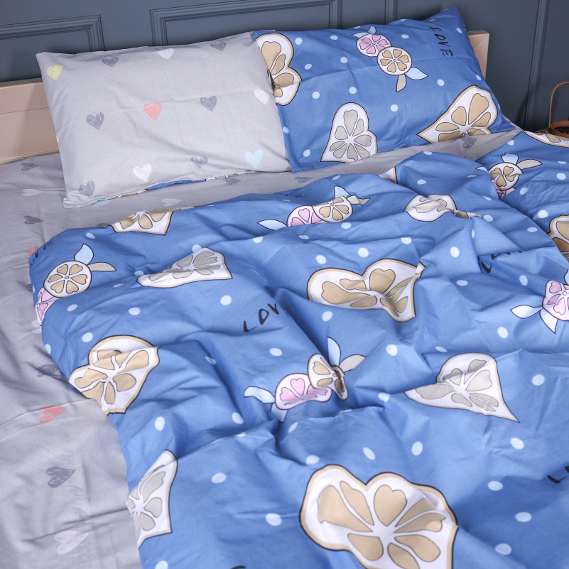 Комплект постельного белья  Бязь JUNIOR 17-0470 Love lemon - 3