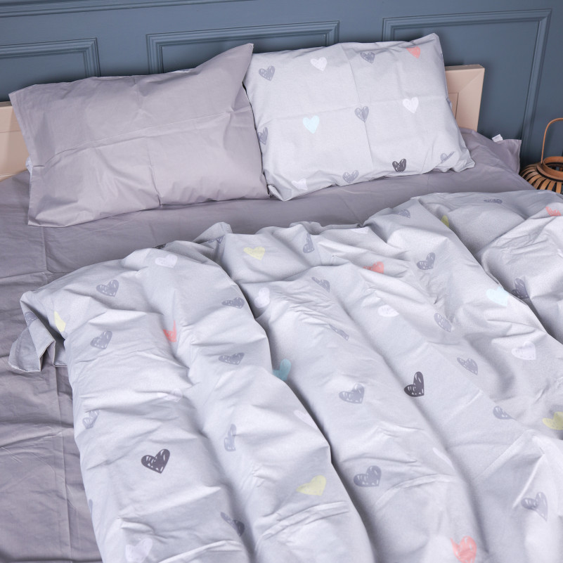 Наволочка Бязь 17-0782 Pastel Love Print - 1