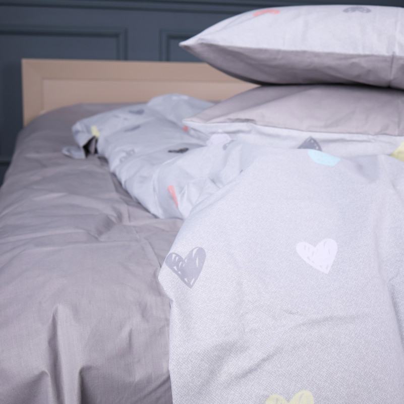 Комплект постільної білизни Бязь 17-0782 Pastel Love Print - 3