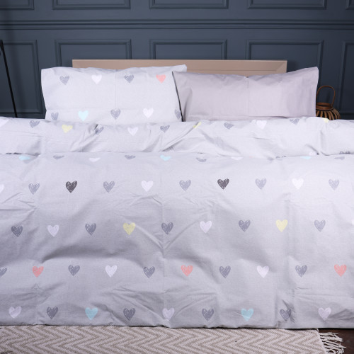 Пододеяльник Ranforce Elite 17-0782 Pastel Love Print - 2