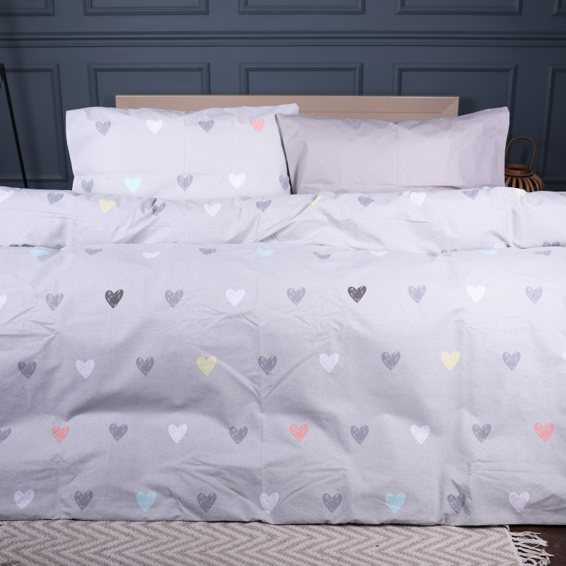 Підковдра Ranforce Elite 17-0782 Pastel Love Print - 1