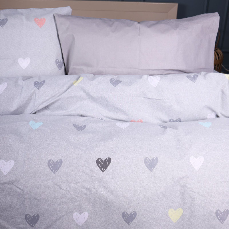 Підковдра Ranforce Elite 17-0782 Pastel Love Print - 2