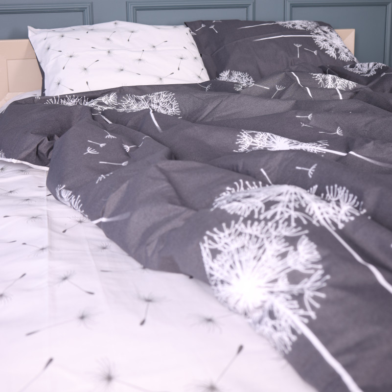 Комплект постельного белья Ranforce Elite 17-0943 Silver Dandelion - 4