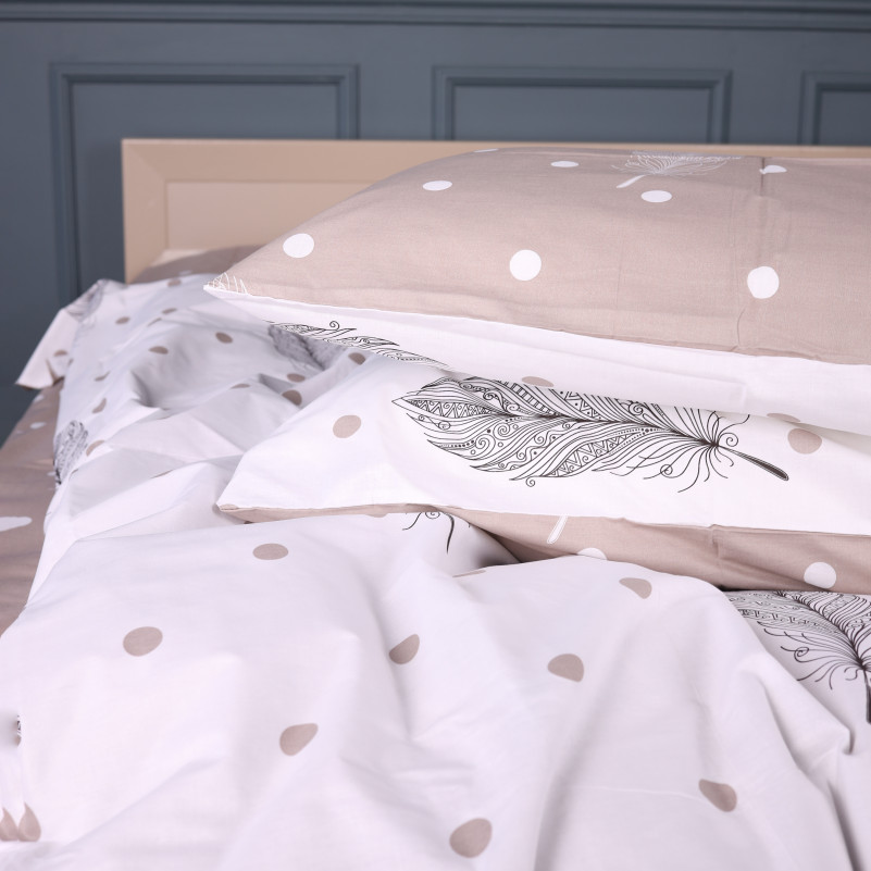 Комплект постільної білизни Бязь 17-0941 Minimal Dots - 3