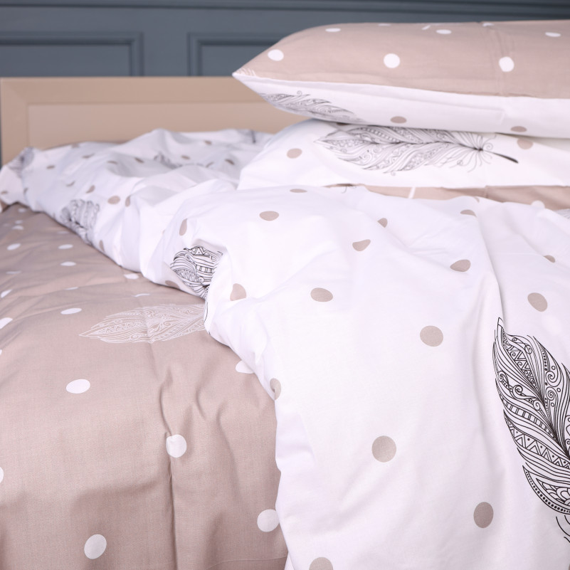 Комплект постільної білизни Бязь 17-0941 Minimal Dots - 4