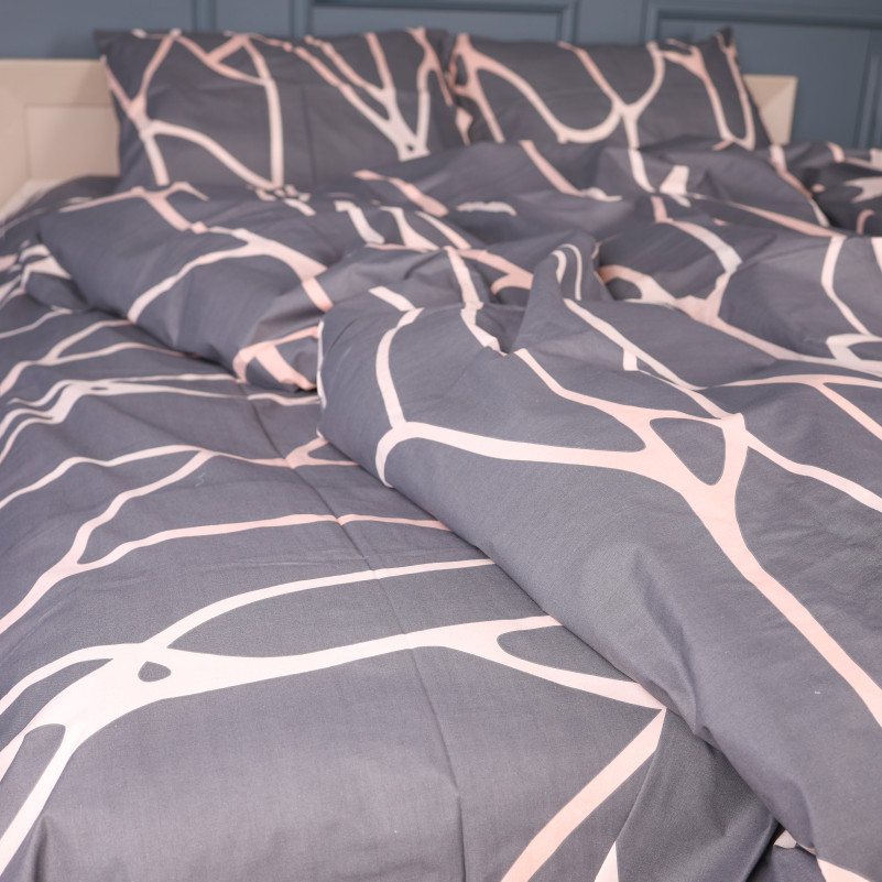 Комплект постільної білизни Бязь 17-0938 Silver Branch - 3