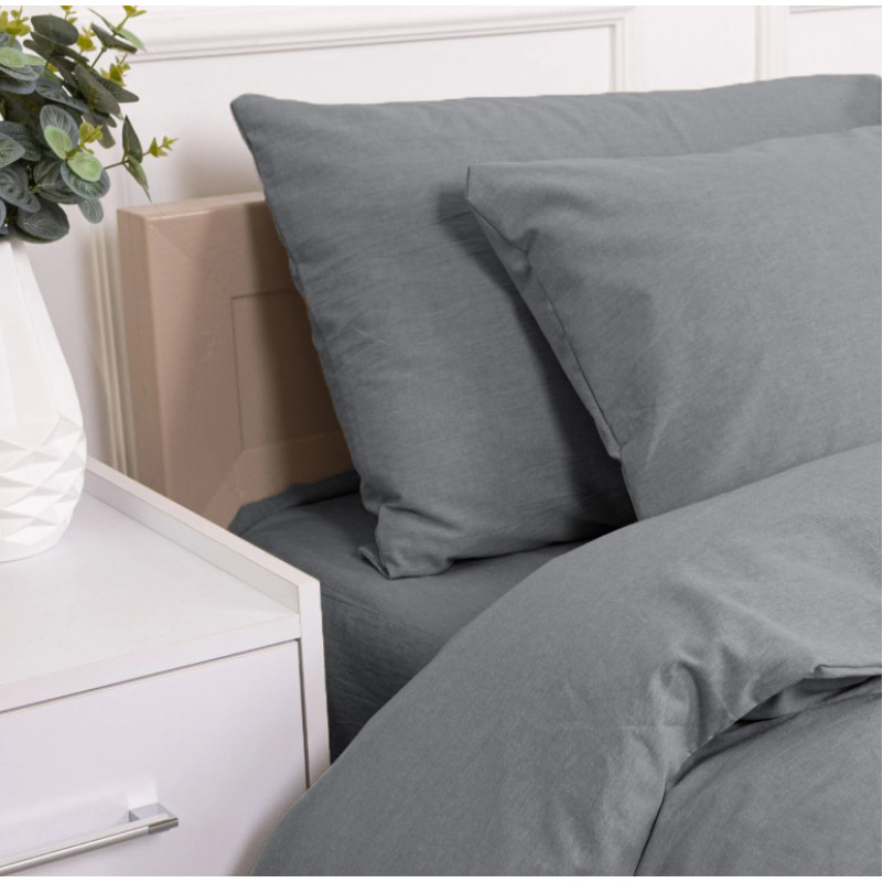 Комплект постельного белья Вареный хлопок 40-0022 "Enchanted Evening" - 7