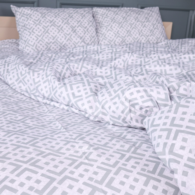 Пододеяльник Ranforce Elite 17-0947 Abstract Gray - 4