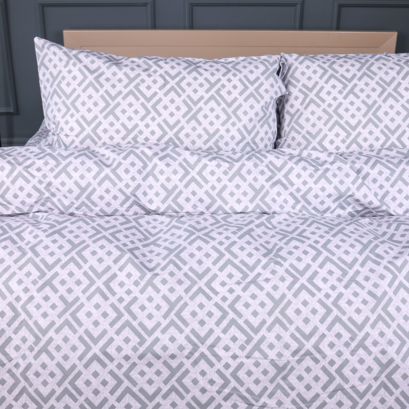 Пододеяльник Ranforce Elite 17-0947 Abstract Gray - 2