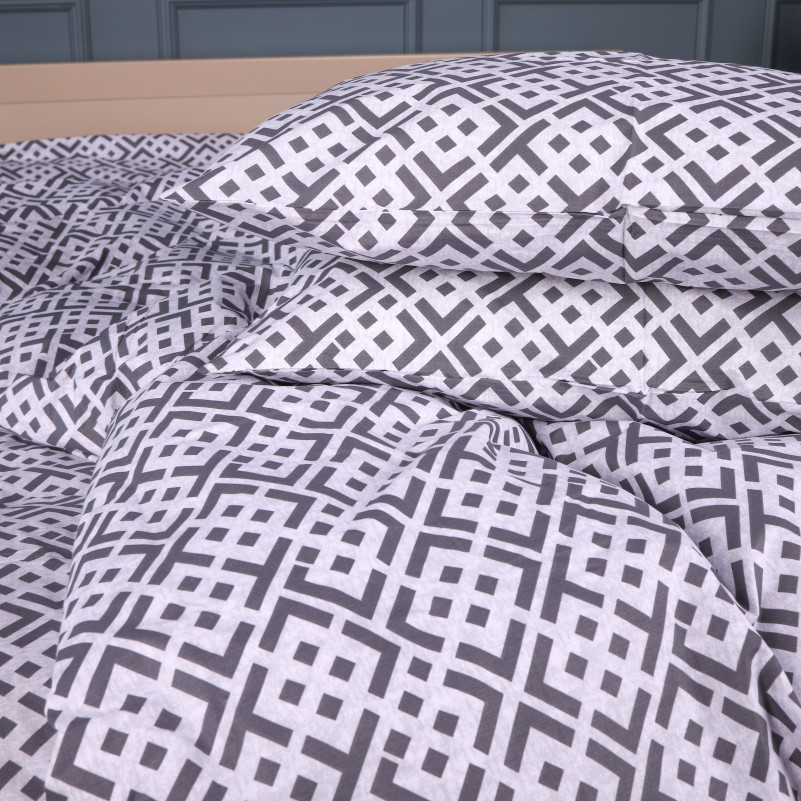 Комплект постельного белья Бязь 17-0950 Abstract Graphite - 2