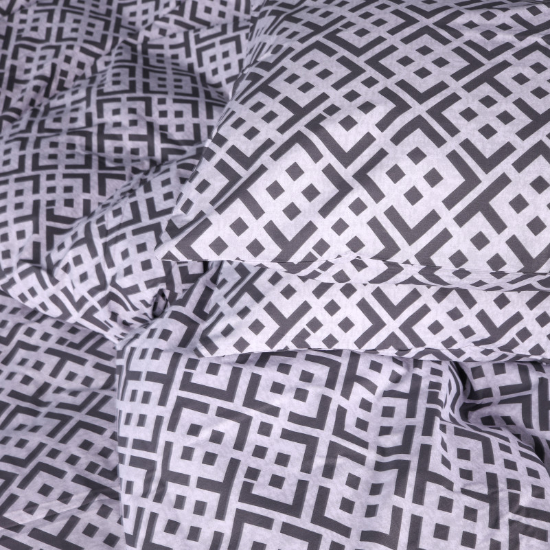 Комплект постельного белья Бязь 17-0950 Abstract Graphite - 6