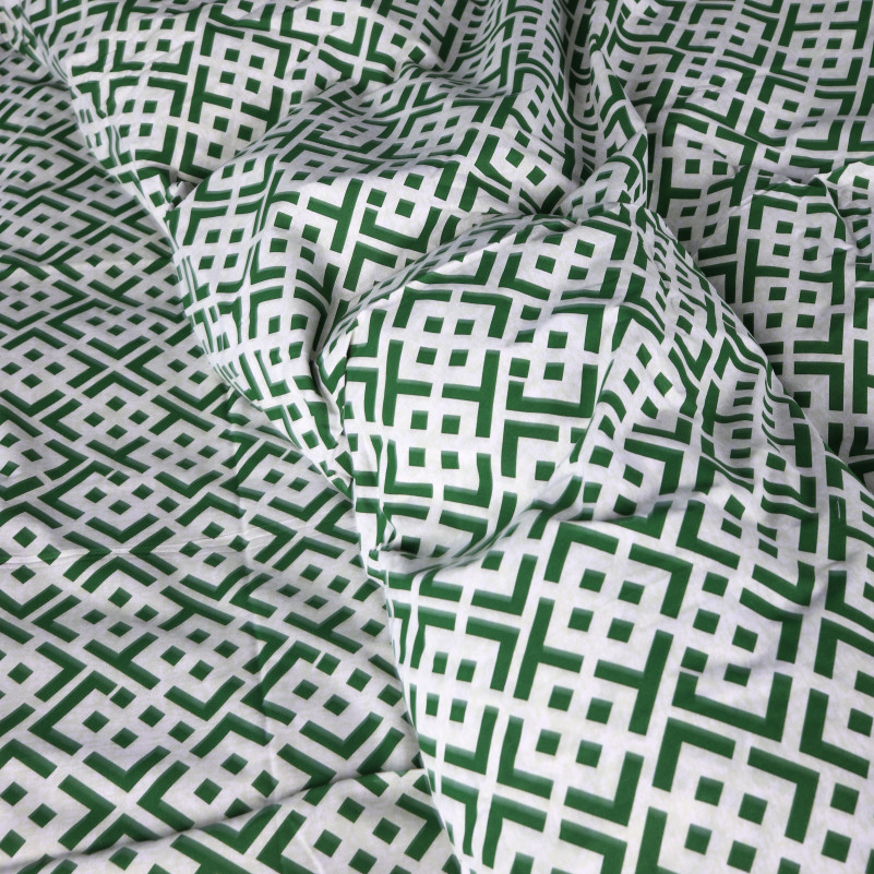 Пододеяльник Ranforce Elite 17-0951 Abstract Green - 4