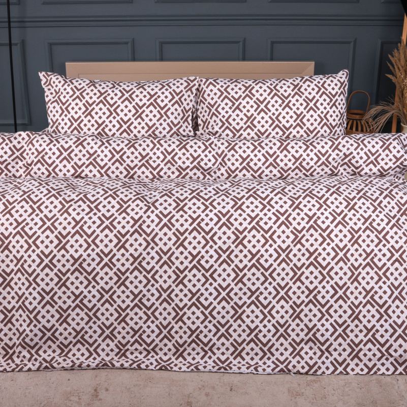 Пододеяльник Ranforce Elite 17-0949 Abstract Brown - 1