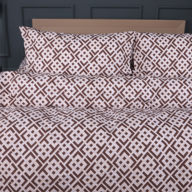 Пододеяльник Ranforce Elite 17-0949 Abstract Brown - 2