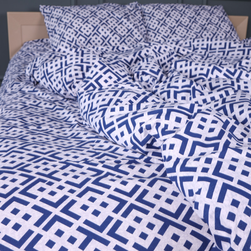 Пододеяльник Ranforce Elite 17-0946 Abstract Blue - 4