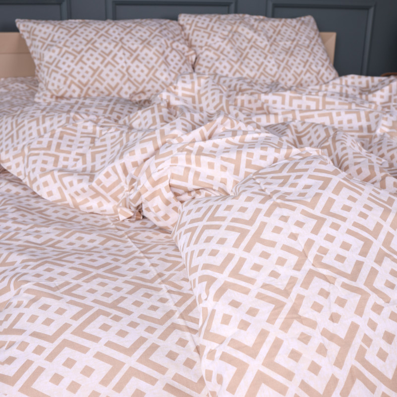 Пододеяльник Ranforce Elite 17-0948 Abstract Beige - 4