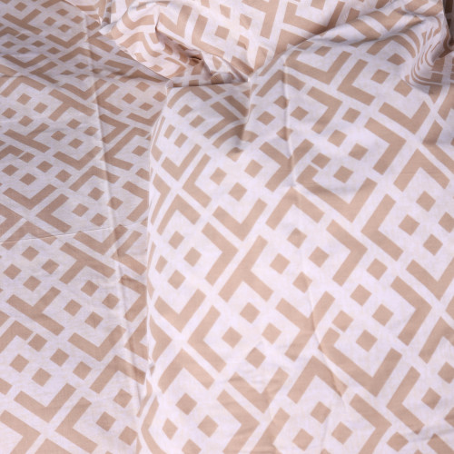 Простирадло Бязь 17-0948 Abstract Beige - 2