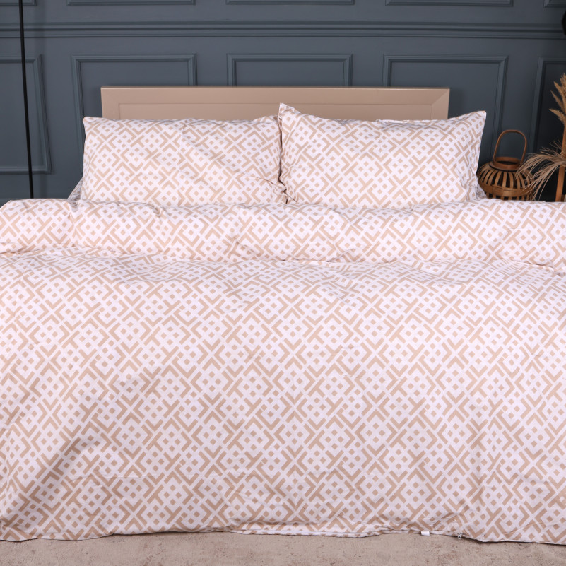 Пододеяльник Ranforce Elite 17-0948 Abstract Beige - 1