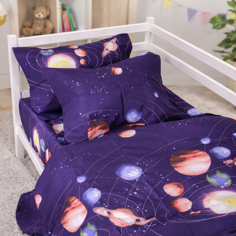 Комплект постельного белья Сатин TEENAGER 22-1282 Night Space - 7