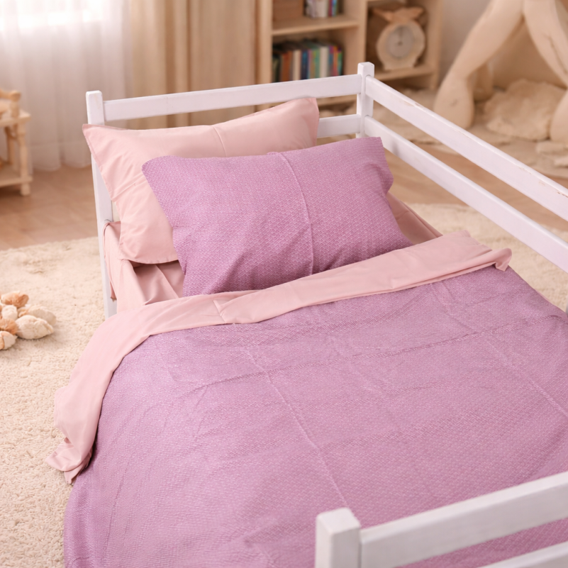 Комплект постельного белья JUNIOR Poplin Line 015 + 041 Honey