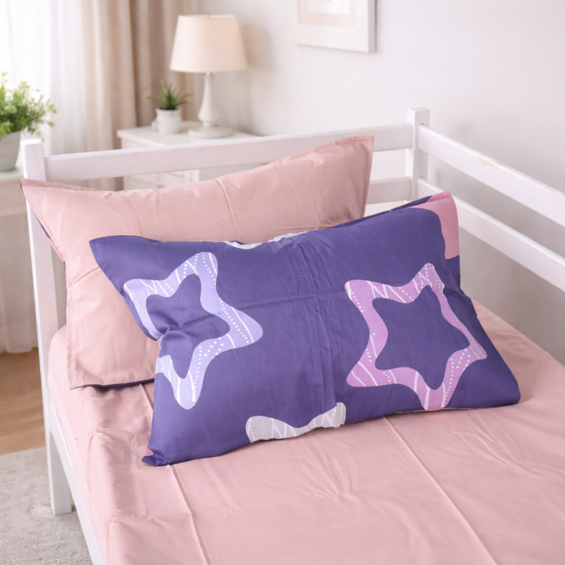 Комплект постельного белья Сатин JUNIOR 22-1375 Violet Stars - 4