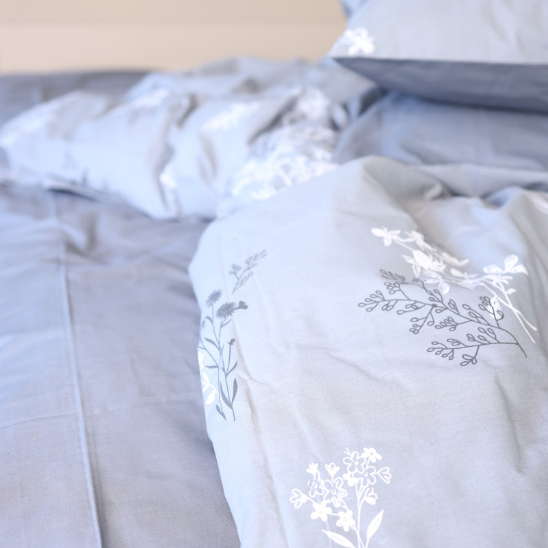 Пододеяльник Ranforce Elite 17-0955 Silver Botanica - 3