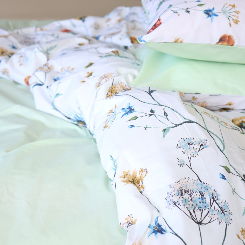 Комплект постільної білизни Бязь 17-0960 Wildflowers - 3