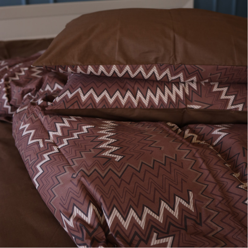 Комплект постільної білизни Бязь 17-0631 Diamond Brown - 1