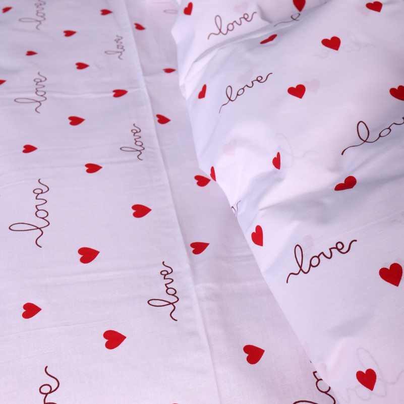 Комплект постельного белья Бязь 17-0963 Tiny Hearts - 4
