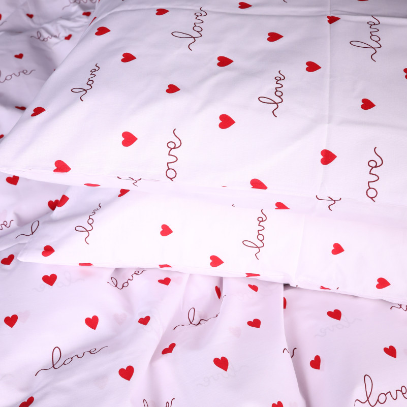 Комплект постельного белья Бязь 17-0963 Tiny Hearts - 5
