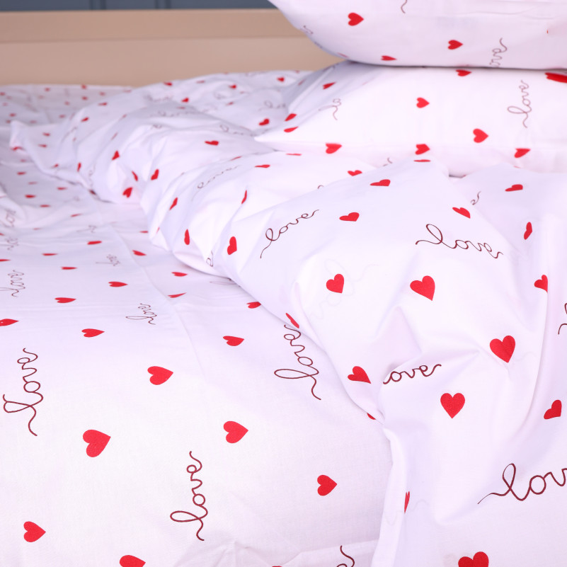 Комплект постельного белья Бязь 17-0963 Tiny Hearts - 6
