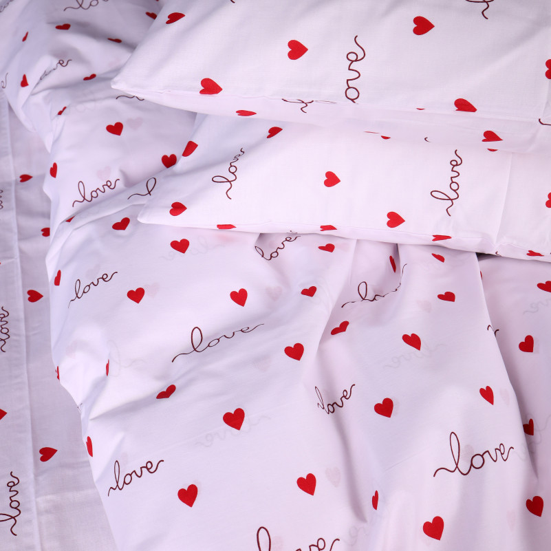 Комплект постельного белья Бязь 17-0963 Tiny Hearts - 7
