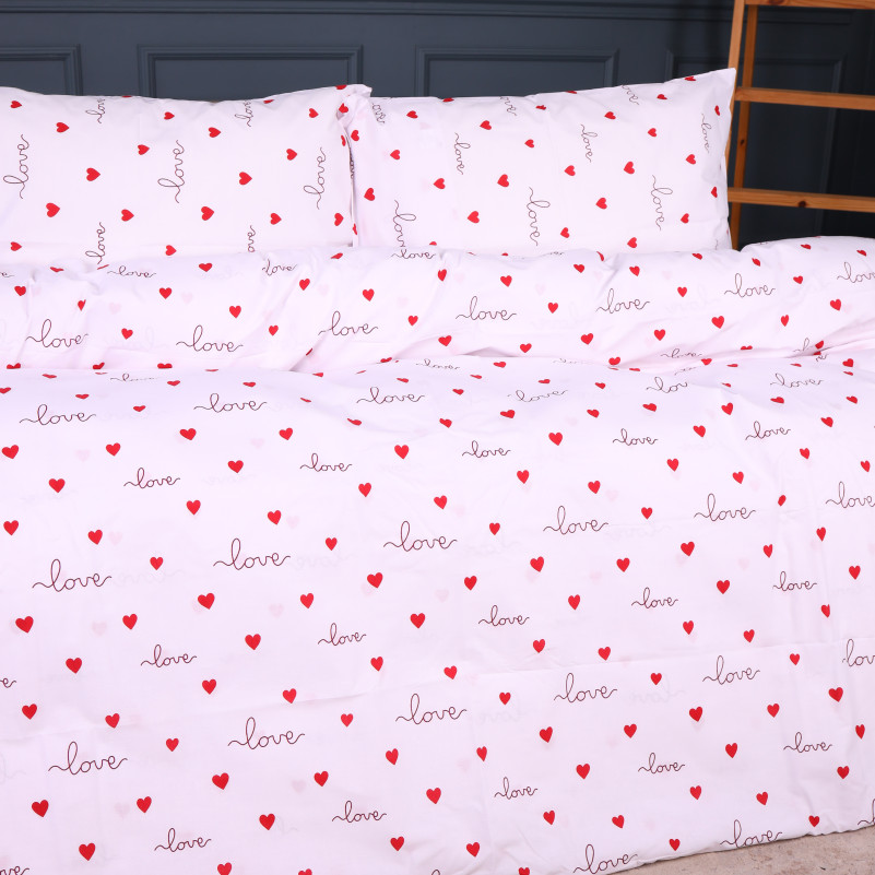 Комплект постільної білизни Ranforce Elite 17-0963 Tiny Hearts - 4