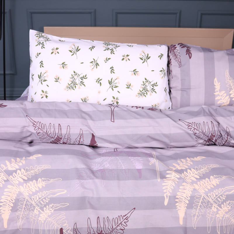 Пододеяльник Ranforce Elite 17-0668 Grey Blooms - 2