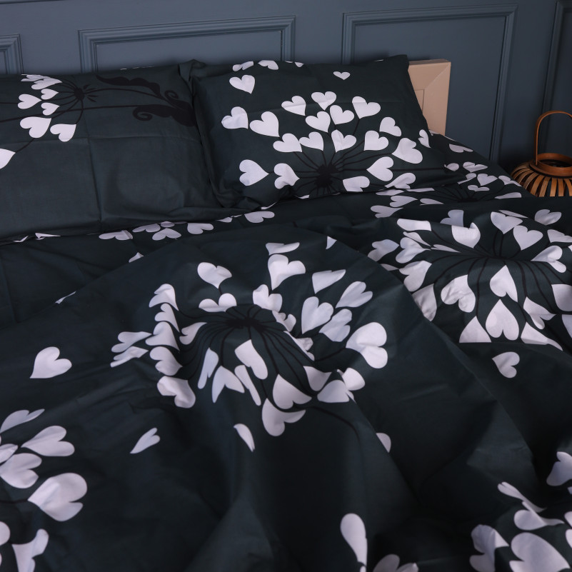 Комплект постельного белья Бязь 17-0961 Dark Hearts - 4