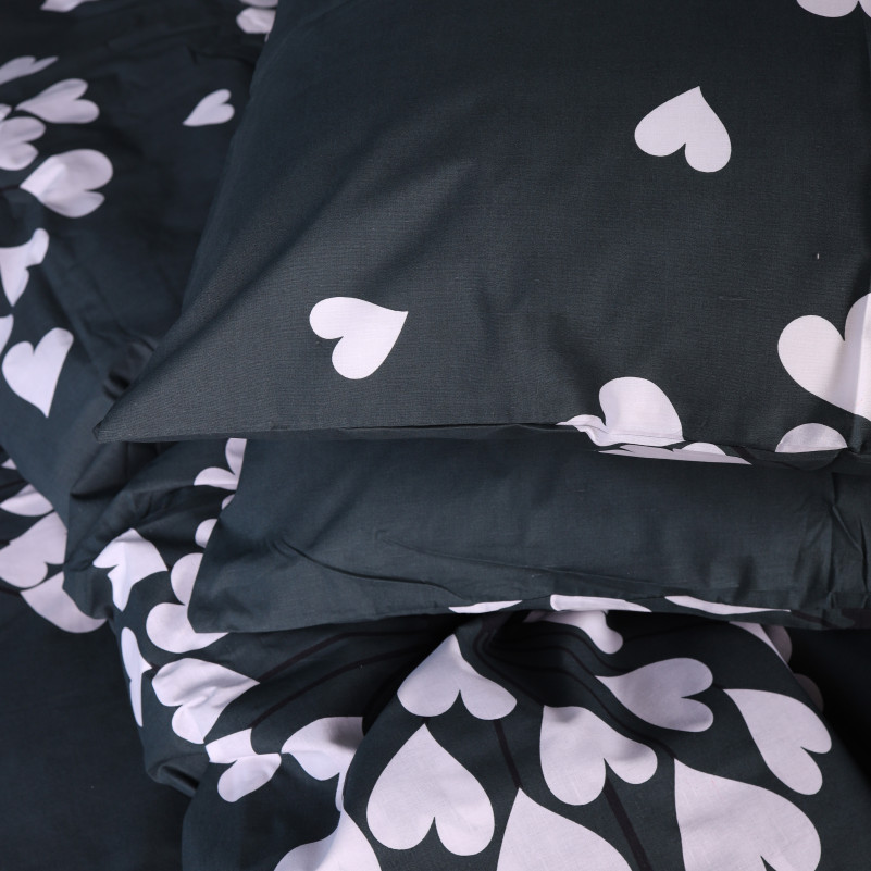 Комплект постельного белья Бязь 17-0961 Dark Hearts - 5