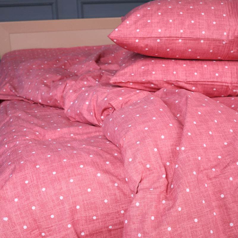 Простынь Бязь 17-0965 Blush Dots
