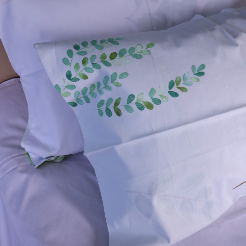 Комплект постільної білизни Сатин 22-1467 Forest Dream - 2