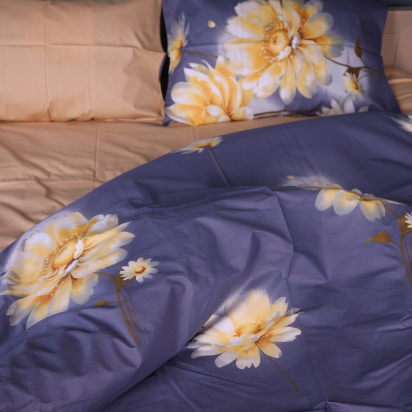 Пододеяльник Сатин 22-1471 Golden Bloom - 3