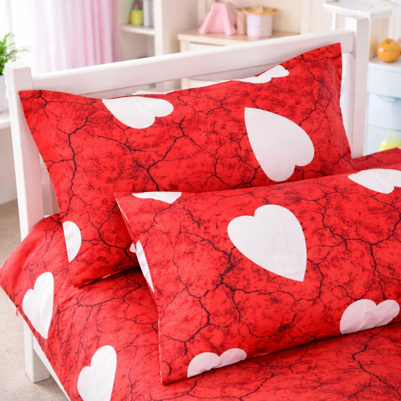 Комплект постельного белья Сатин TEENAGER 22-1275 Marble heart - 4