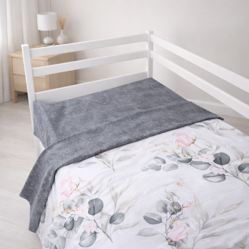 Комплект постельного белья  JUNIOR Poplin 00-7 pink flowers - 8