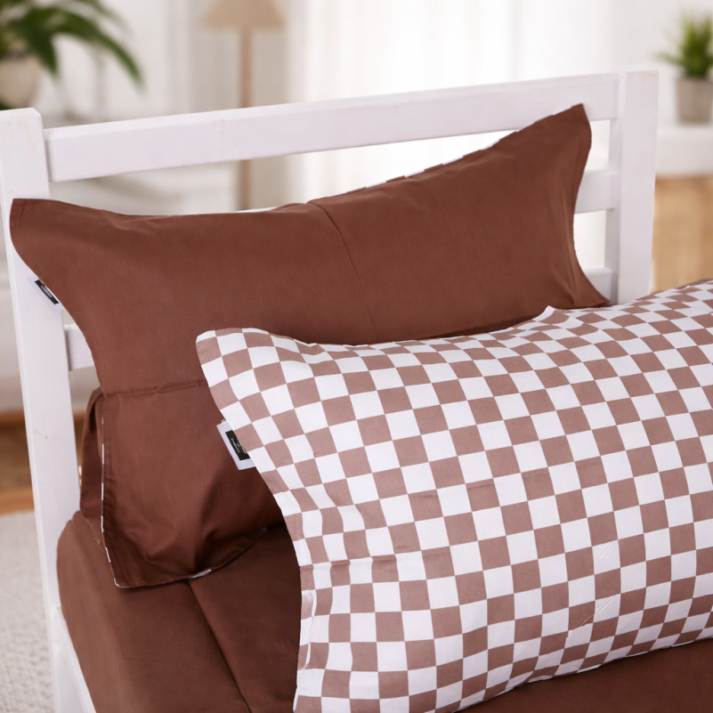 Комплект постельного белья Сатин JUNIOR 22-1369 Classic Checkers - 4