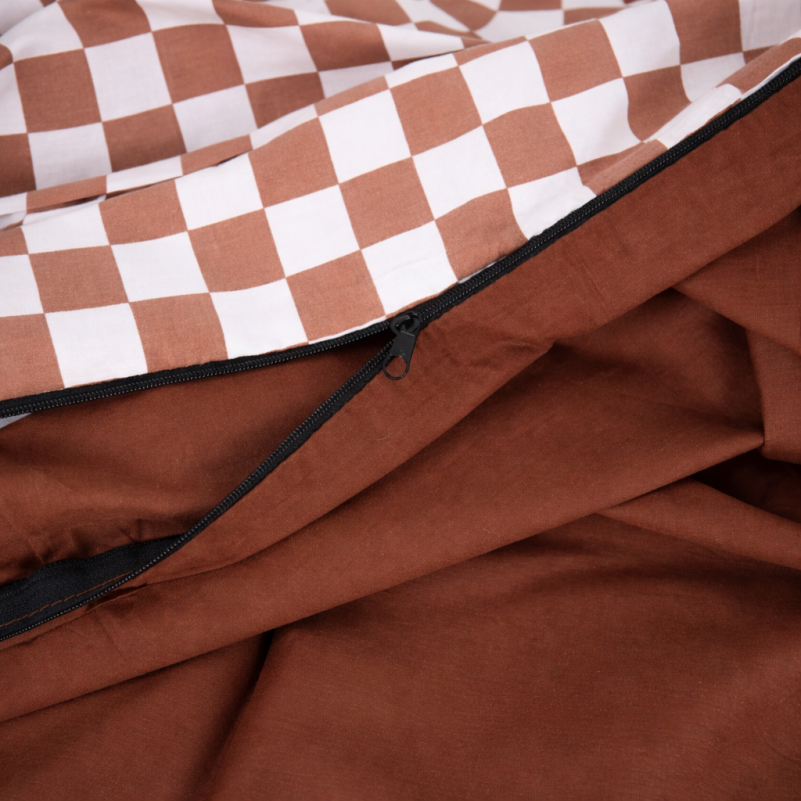 Комплект постельного белья Сатин JUNIOR 22-1369 Classic Checkers - 8