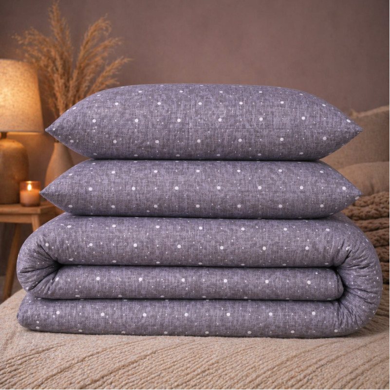 Комплект постельного белья Ranforce Elite 17-0964 Misty Dots