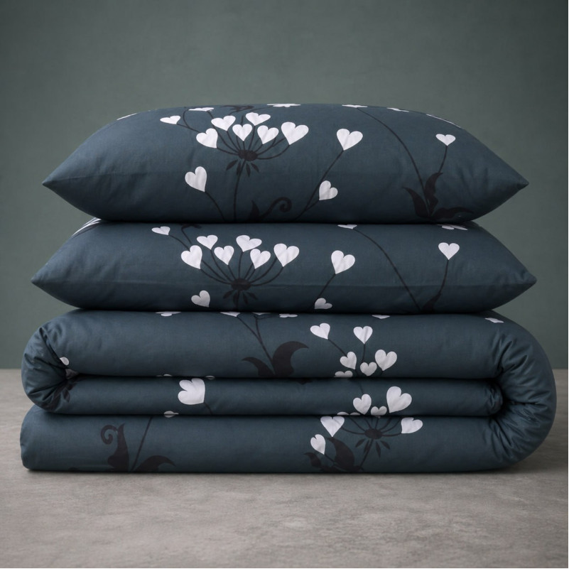 Комплект постельного белья Бязь 17-0961 Dark Hearts