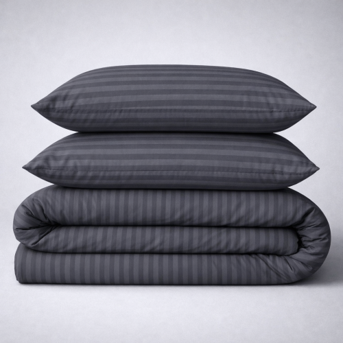 Постельное белье Бязь 17-0601 Stripe Gray