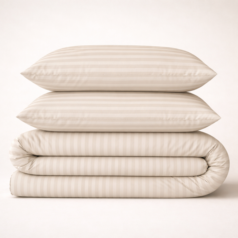 Постільна білизна Бязь 17-0604 Stripe Yellow