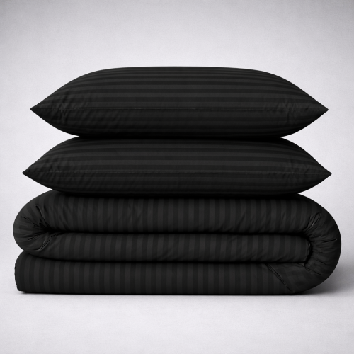 Постельное белье Бязь 17-0611 Stripe Black